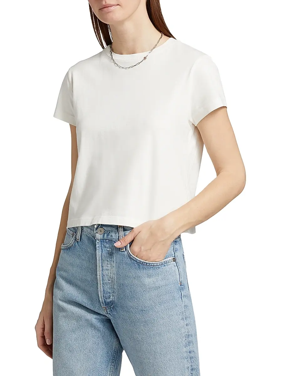 AGOLDE Women's Adine Shrunked T-Shirt | Thumbnail 4 AGOLDE Women's Adine Shrunked T-Shirt | Thumbnail 4