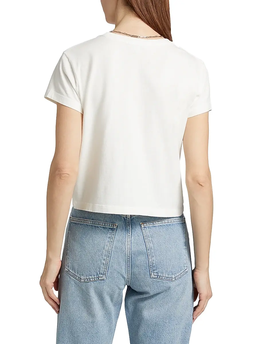 AGOLDE Women's Adine Shrunked T-Shirt | Thumbnail 5 AGOLDE Women's Adine Shrunked T-Shirt | Thumbnail 5