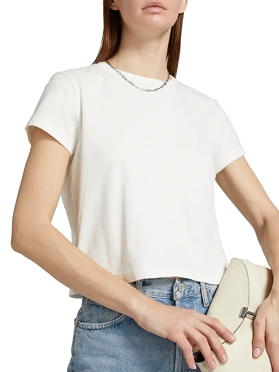 AGOLDE Women's Adine Shrunked T-Shirt | Thumbnail 6 AGOLDE Women's Adine Shrunked T-Shirt | Thumbnail 6