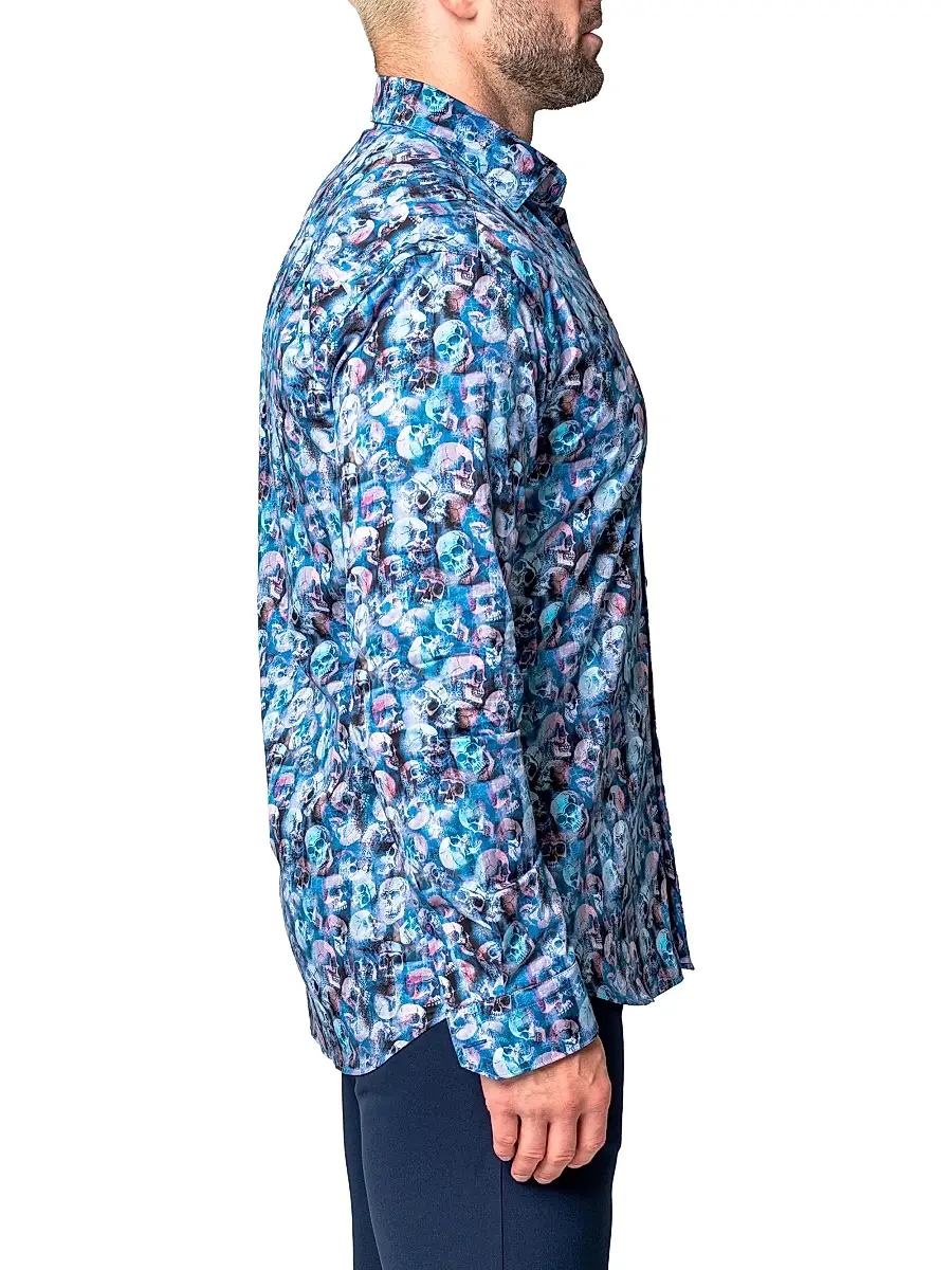 Maceoo Men's Fibonacci Skelz Shirt | Thumbnail 4 Maceoo Men's Fibonacci Skelz Shirt | Thumbnail 4