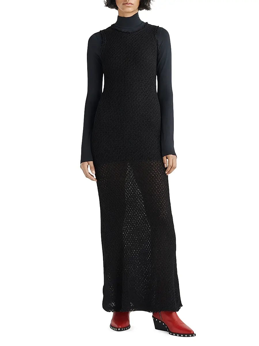 rag & bone Women's Carine Knit Maxi Dress | Thumbnail 3