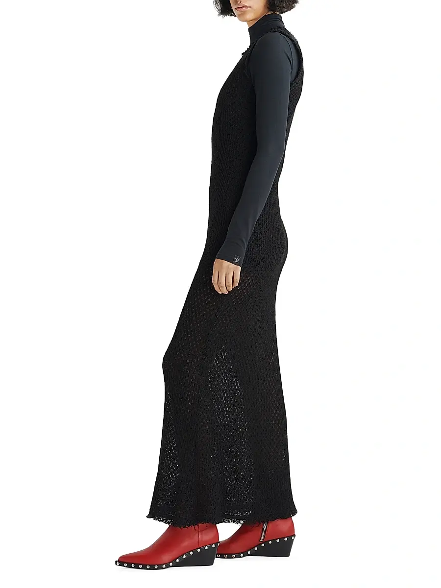 rag & bone Women's Carine Knit Maxi Dress | Thumbnail 4