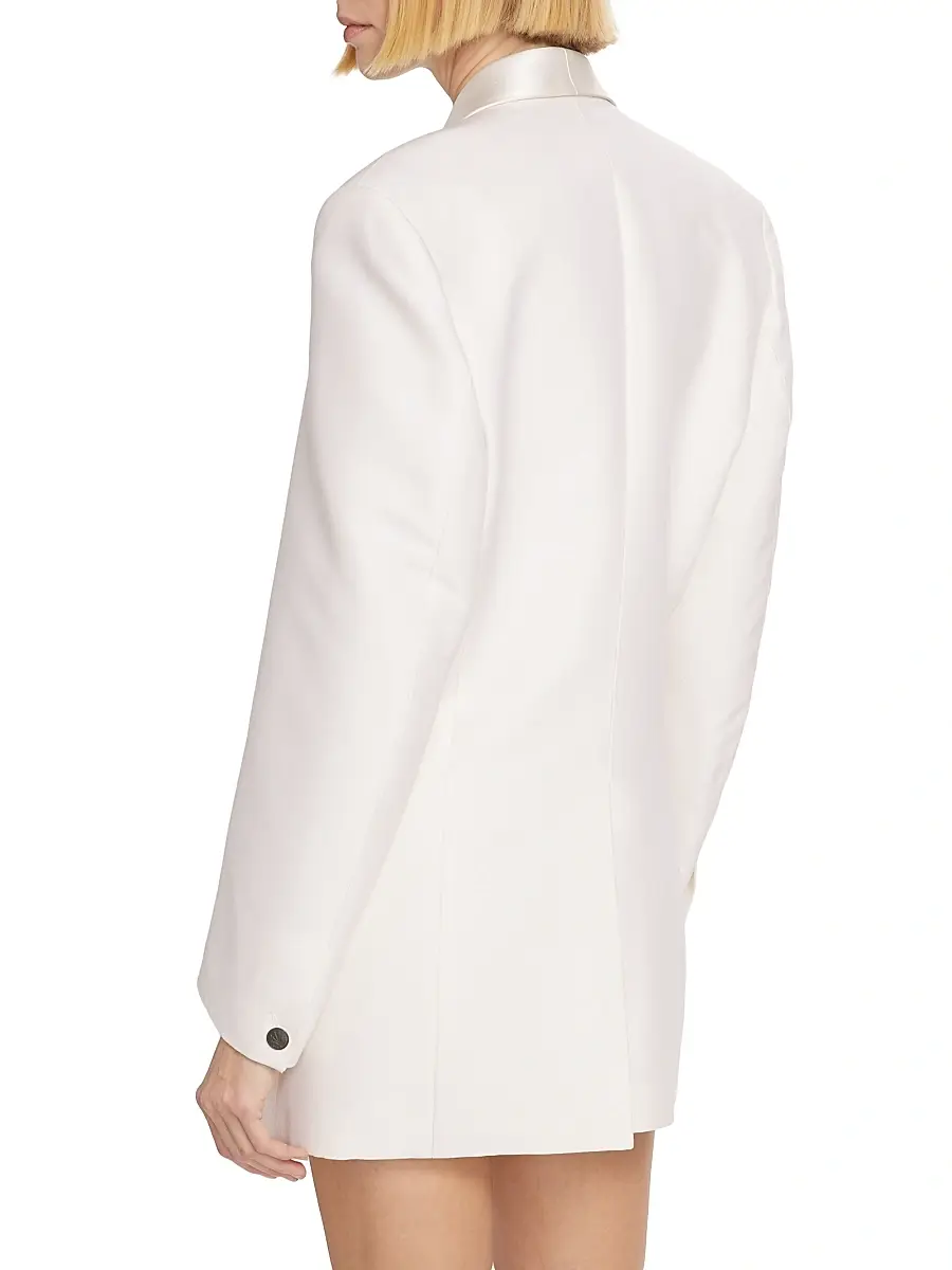 rag & bone Women's Femi Wool-Blend Double-Breasted Blazer Dress | Thumbnail 5
