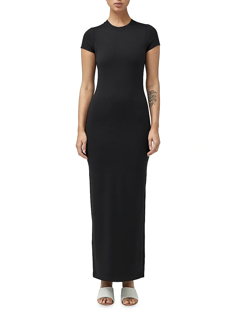 rag & bone Women's Lily Ponte Maxi Dress | Thumbnail 3