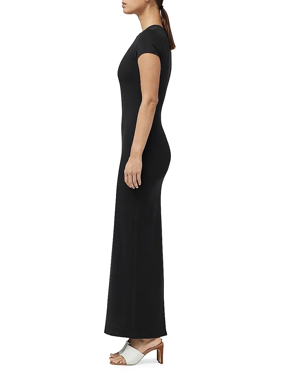 rag & bone Women's Lily Ponte Maxi Dress | Thumbnail 4