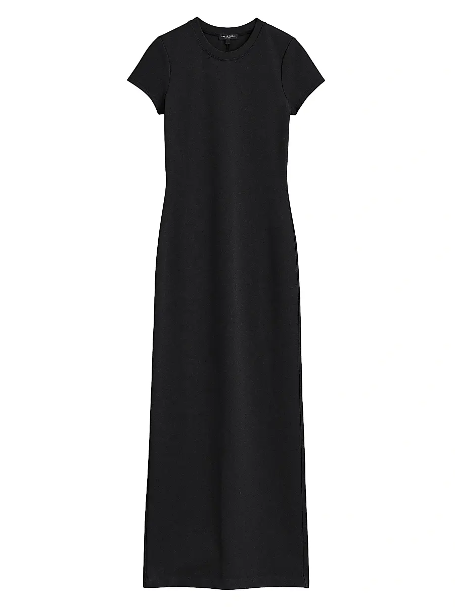 rag & bone Women's Lily Ponte Maxi Dress