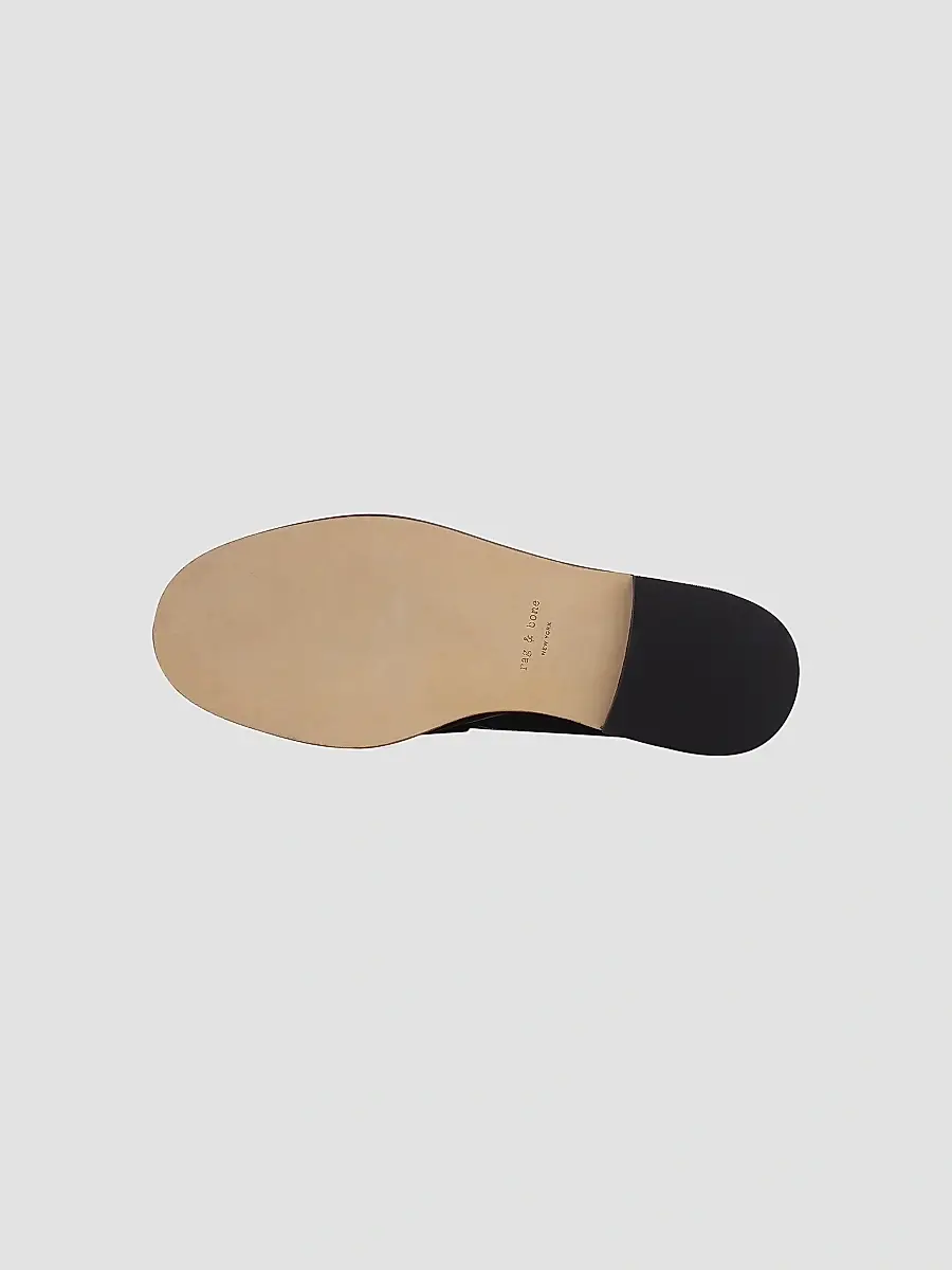 rag & bone Women's Carter 20MM Leather Mules | Thumbnail 3