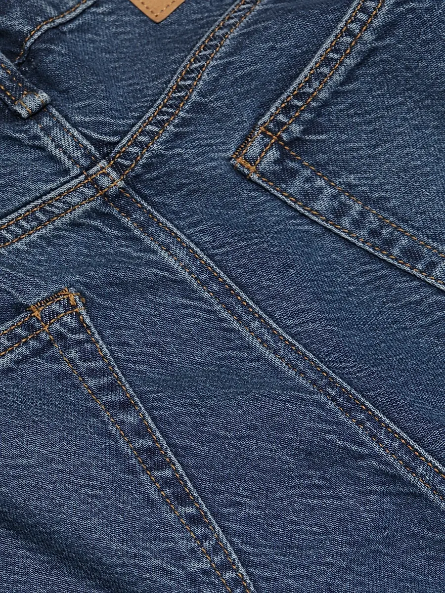 rag & bone Women's Logan Mid-Rise Featherweight Wide-Leg Jeans | Thumbnail 7