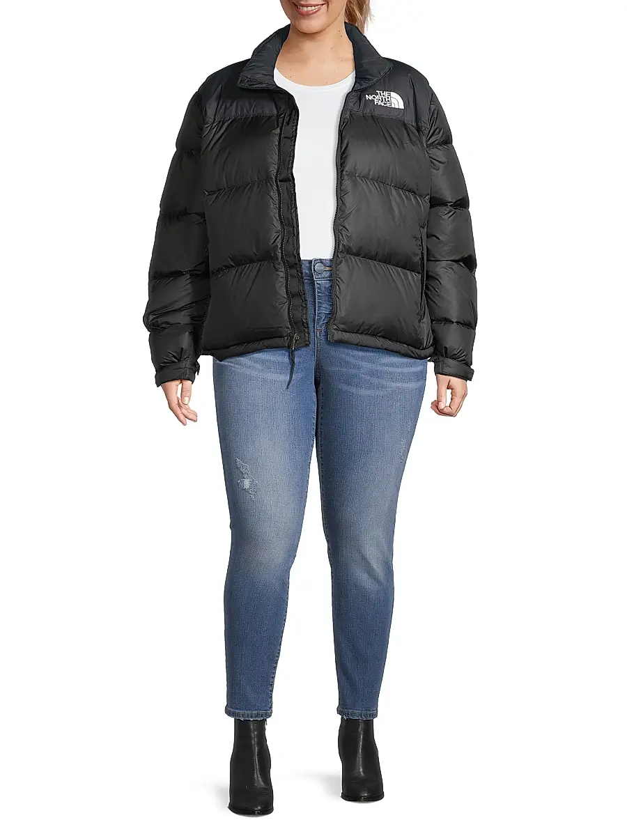 The North Face Women's Plus Size 1996 Retro Nuptse Jacket | Thumbnail 2 The North Face Women's Plus Size 1996 Retro Nuptse Jacket | Thumbnail 2