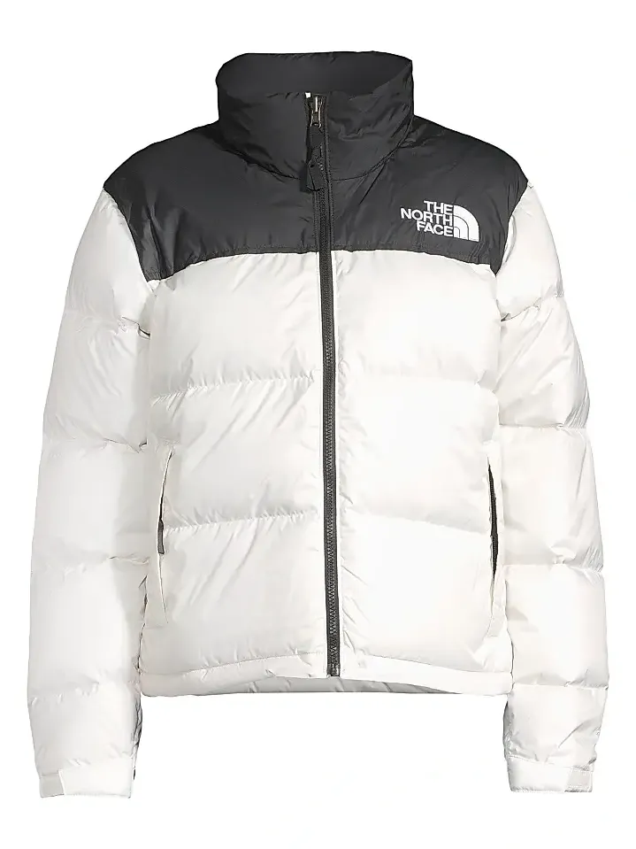 Women's Retro Nuptse Colorblocked Down Jacket Women's Retro Nuptse Colorblocked Down Jacket