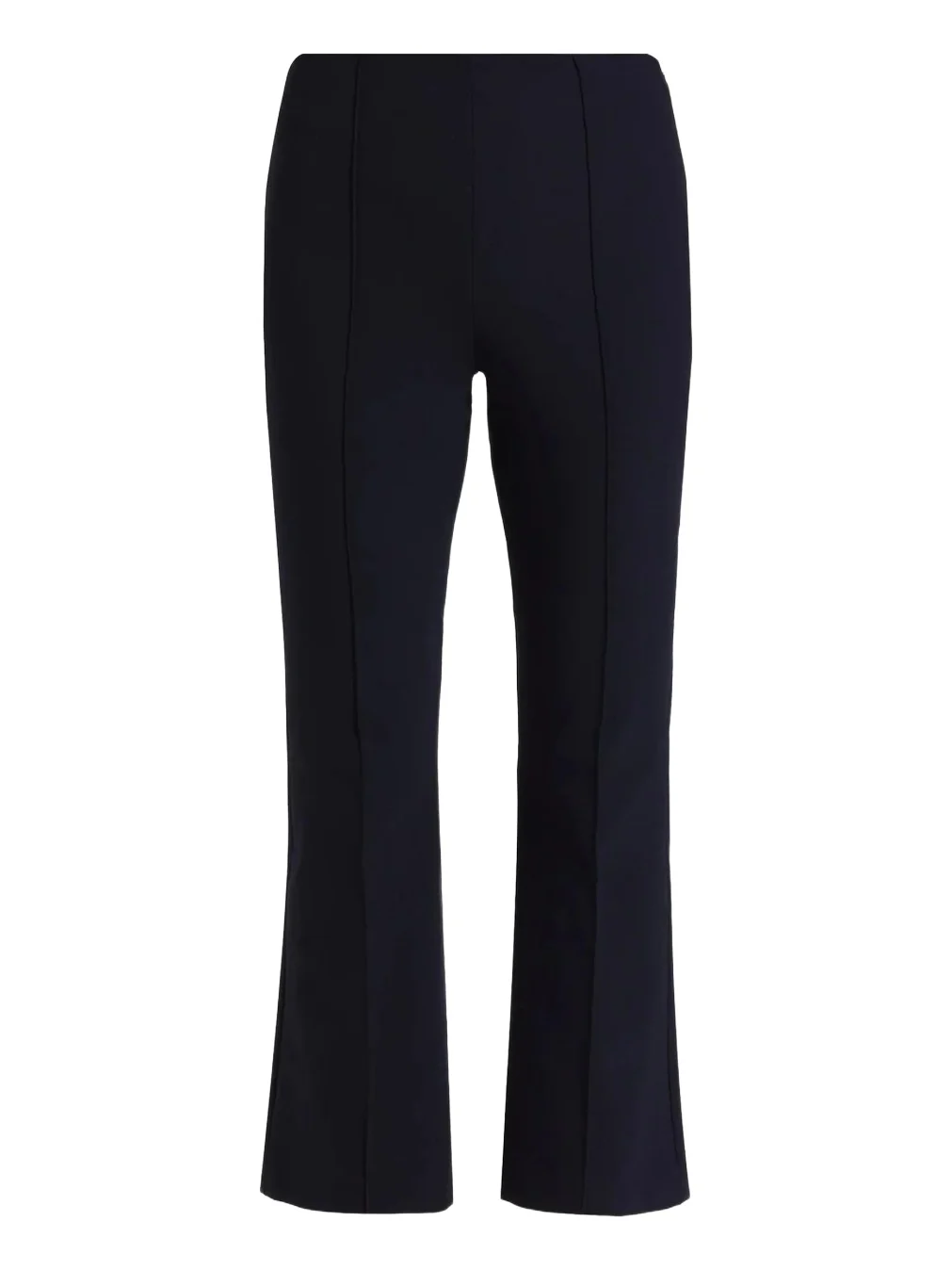 Women's Mid-Rise Pintuck Crop Flare Pants Women's Mid-Rise Pintuck Crop Flare Pants