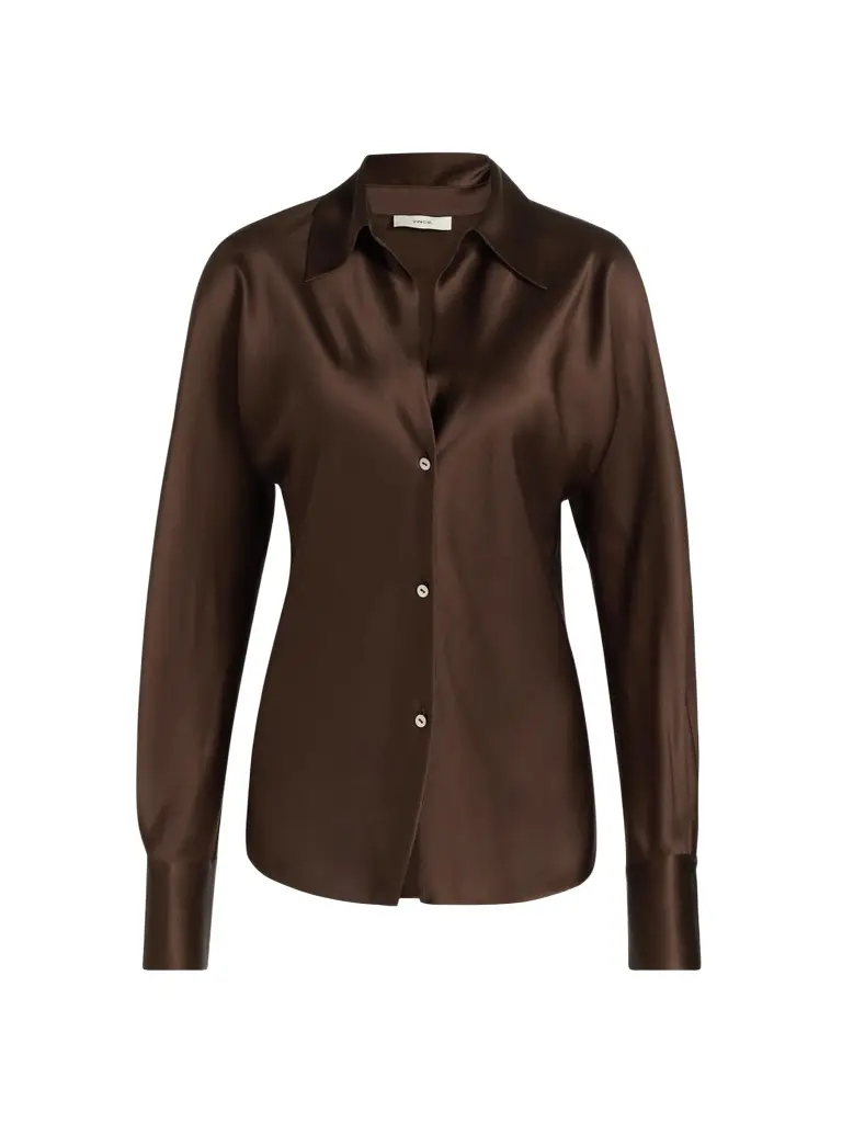 Women's Silk Long-Sleeve Blouse Women's Silk Long-Sleeve Blouse