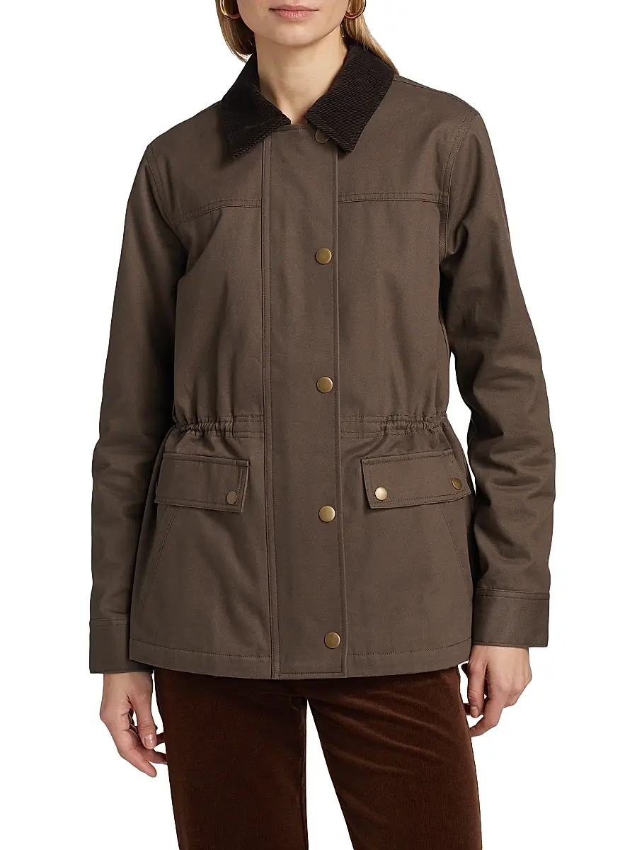 PAIGE Women's Horizon Cotton Jacket | Thumbnail 6