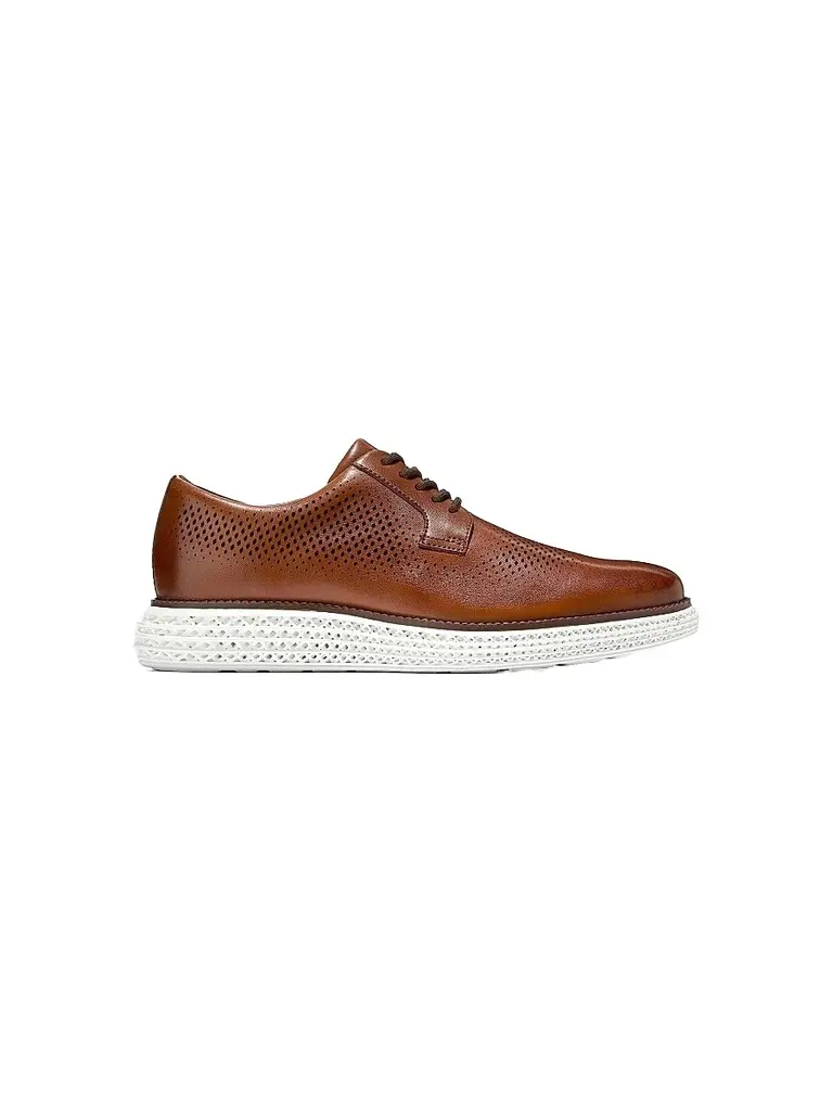 Cole Haan Men's OriginalGrand 2.0 Leather Oxfords - British Tan White | Image 1 Cole Haan Men's OriginalGrand 2.0 Leather Oxfords - British Tan White | Image 1