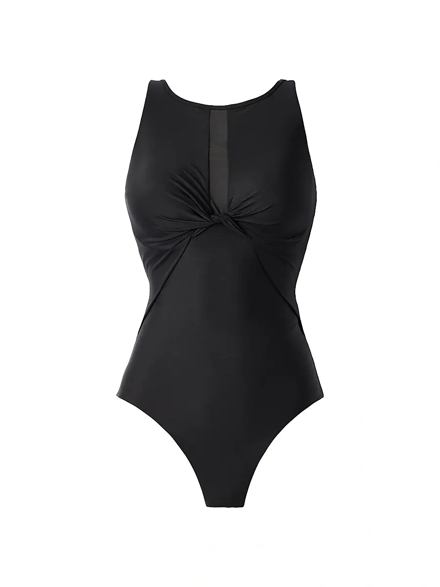Miraclesuit Swim Women's Network News Evoke Gathered One-Piece Swimsuit | Image 1 Miraclesuit Swim Women's Network News Evoke Gathered One-Piece Swimsuit | Image 1