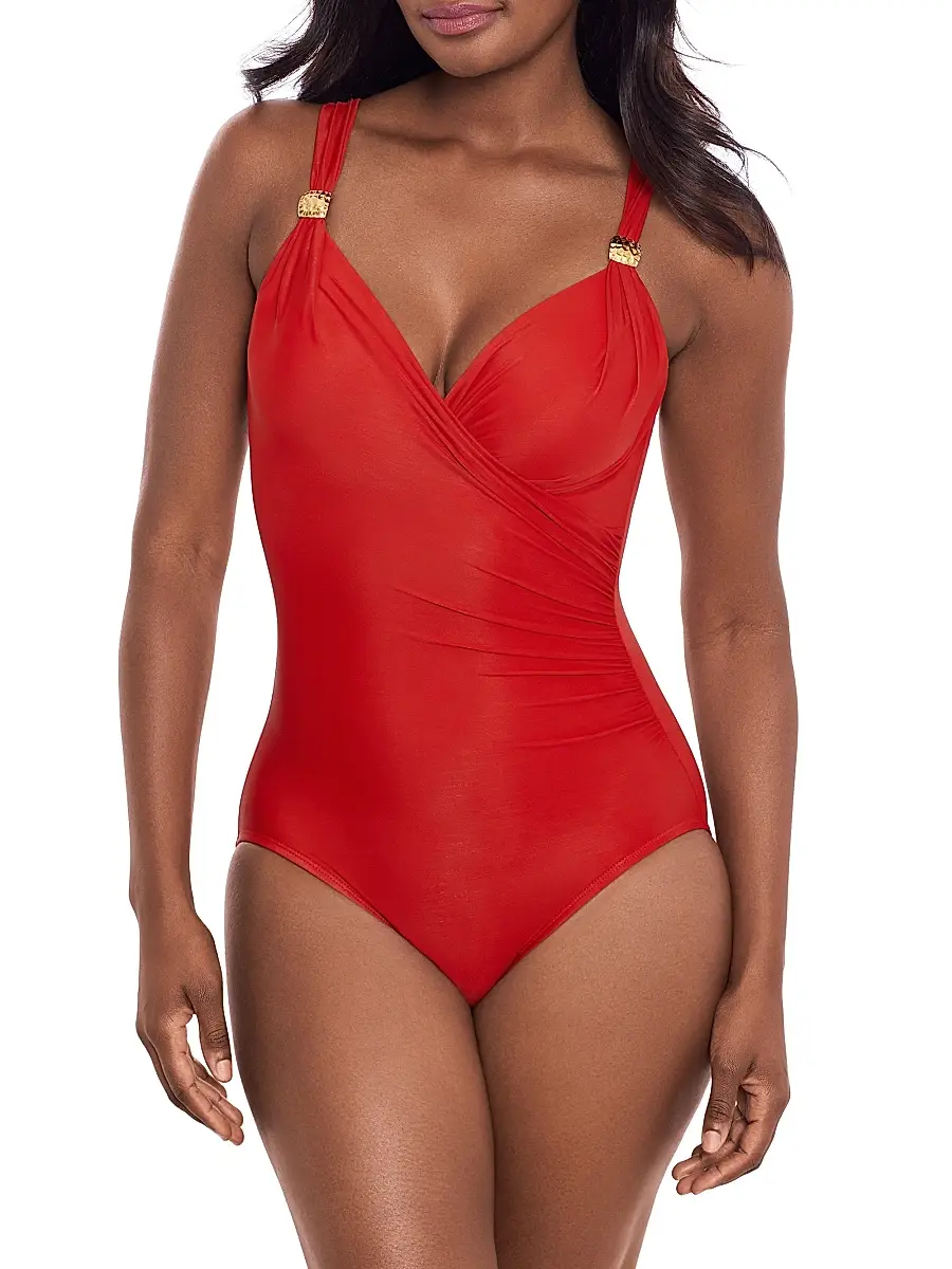 Miraclesuit Swim Women's Razzle Dazzle Siren One-Piece Swimsuit | Thumbnail 3 Miraclesuit Swim Women's Razzle Dazzle Siren One-Piece Swimsuit | Thumbnail 3