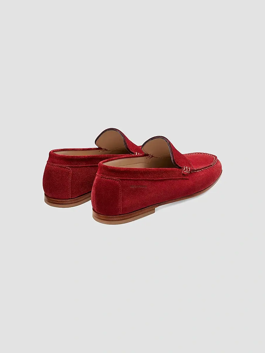 Stuart Weitzman Men's Brady Penny Leather Loafers | Thumbnail 3 Stuart Weitzman Men's Brady Penny Leather Loafers | Thumbnail 3