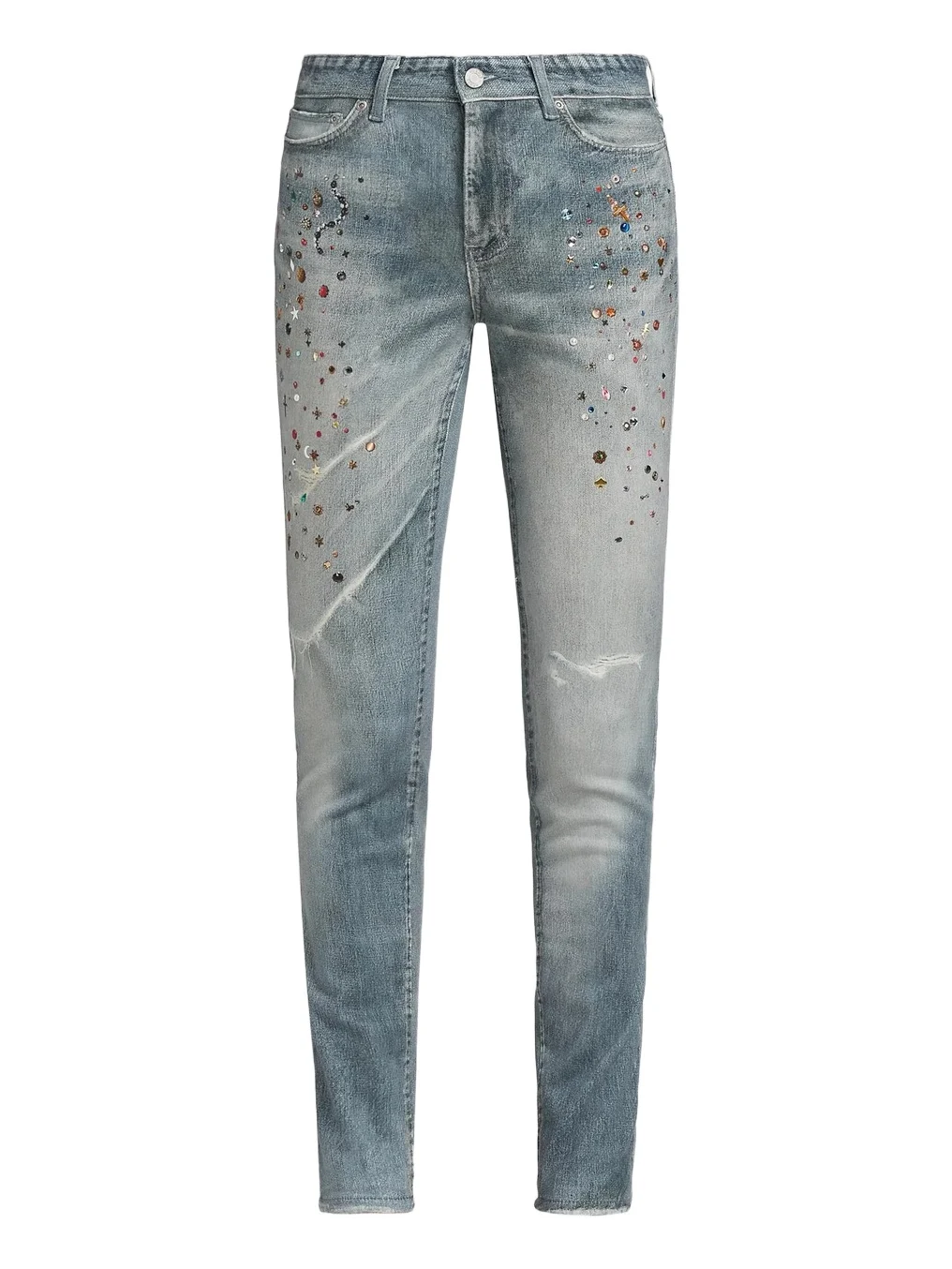 Purple Brand Women's Cyanine Jewel Skinny Jeans
