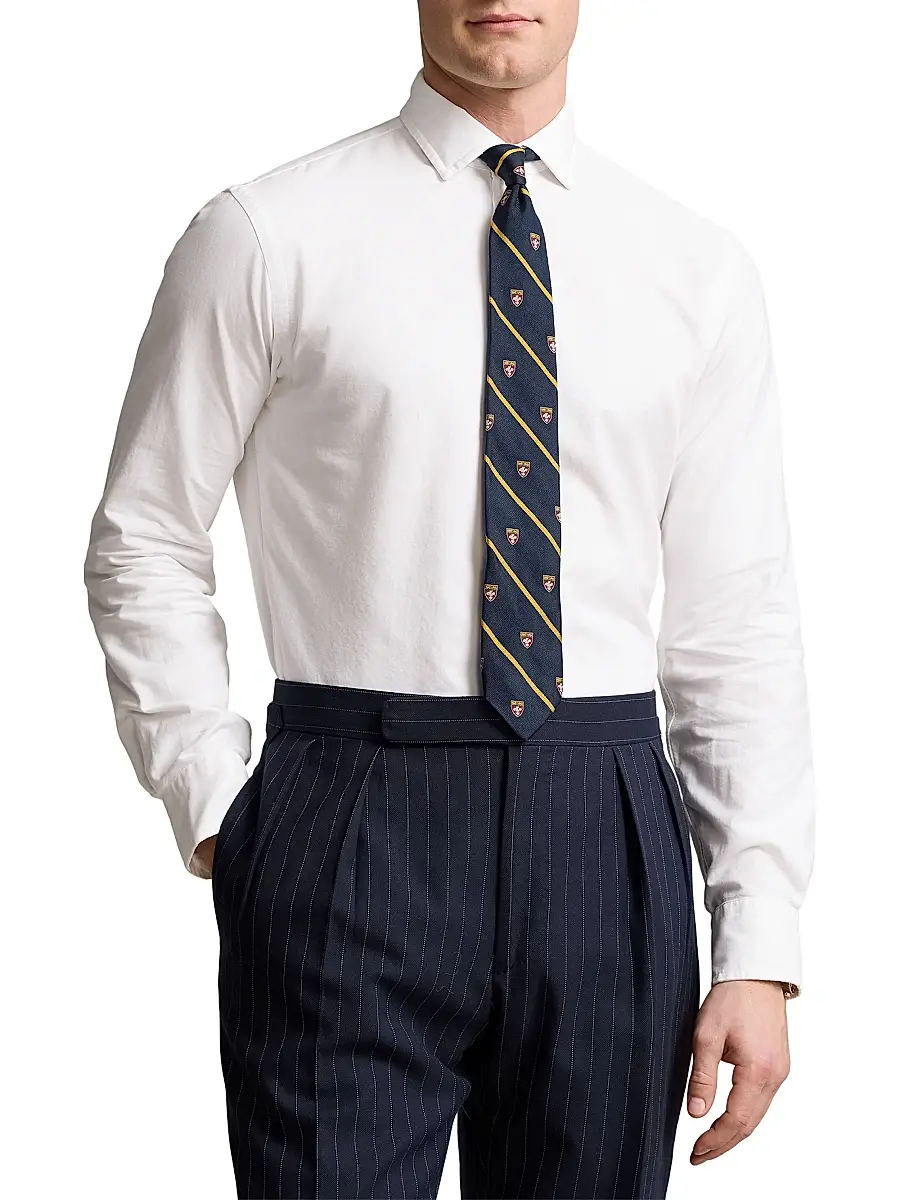 Polo Ralph Lauren Men's Cotton Button-Front Shirt | Thumbnail 3 Polo Ralph Lauren Men's Cotton Button-Front Shirt | Thumbnail 3
