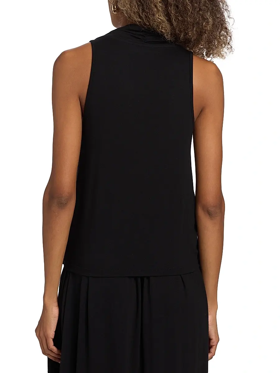 Ramy Brook Women's Jenny Cotton-Blend Draped Top | Thumbnail 5