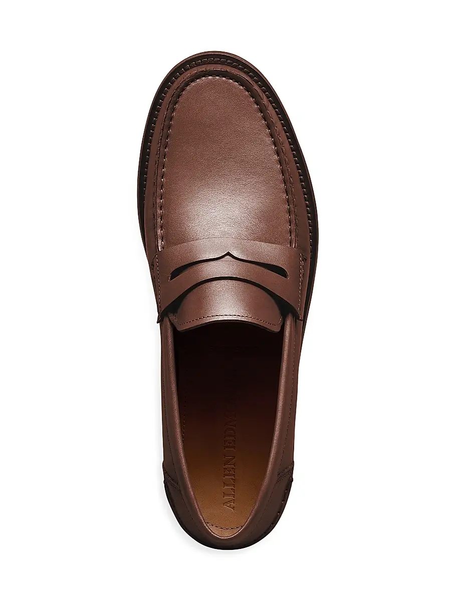 Allen Edmonds Men's Sorrento Leather Penny Loafers | Thumbnail 3
