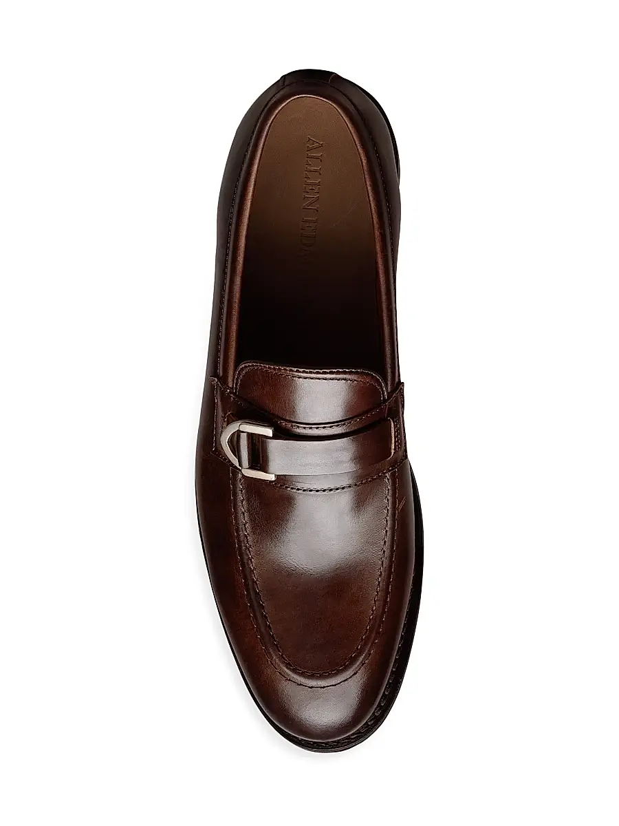 Allen Edmonds Men's Rollins Buckle-Detail Leather Loafers | Thumbnail 3