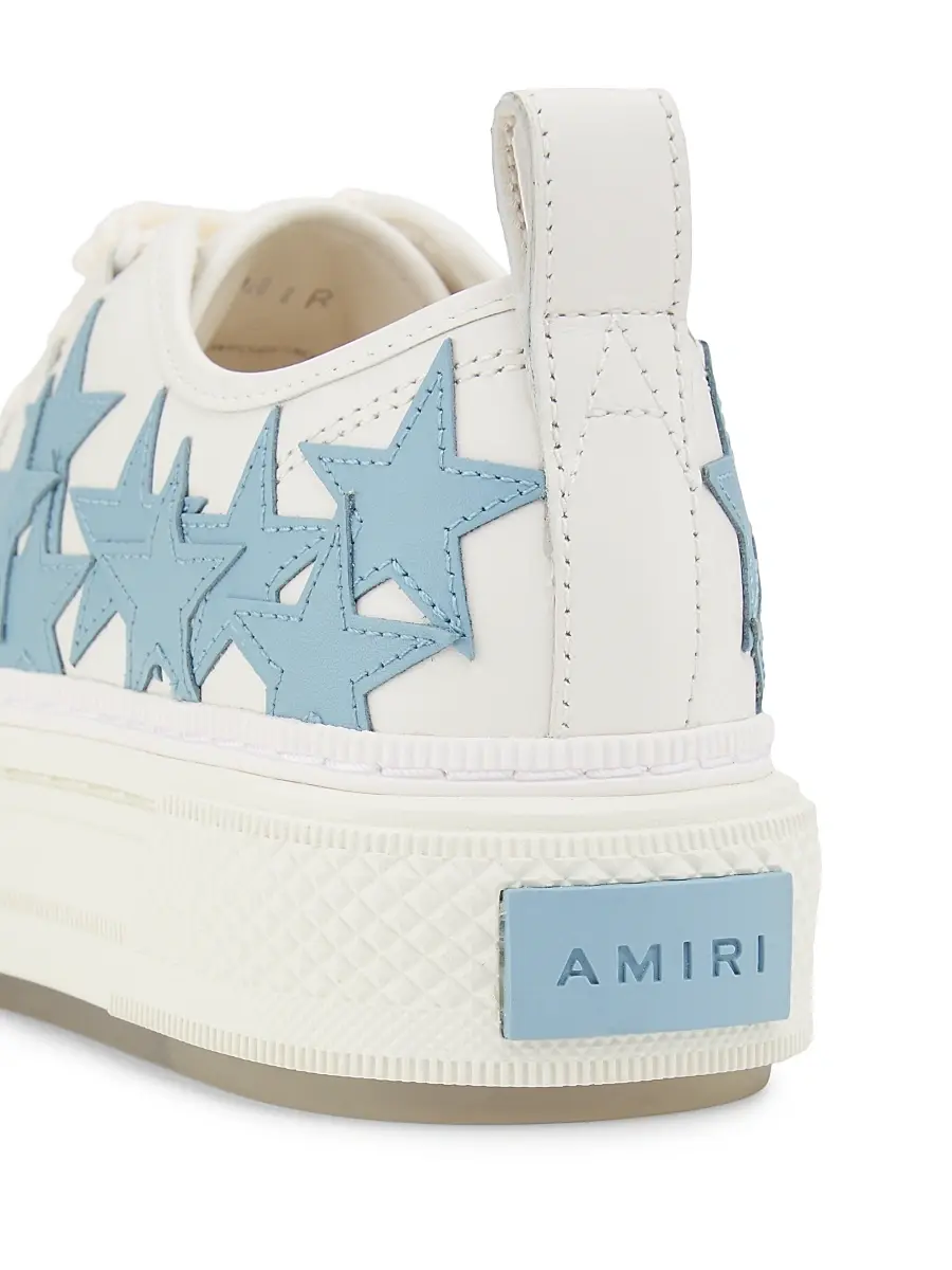 AMIRI Women's Stars Court Leather Low-Top Sneakers | Thumbnail 5 AMIRI Women's Stars Court Leather Low-Top Sneakers | Thumbnail 5