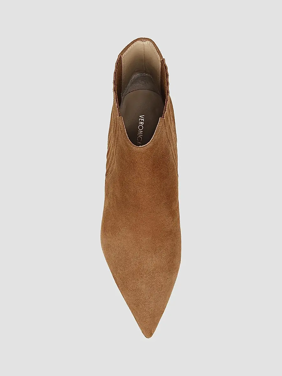 Veronica Beard Women's Lisa 70MM Suede Ankle Booties | Thumbnail 5 Veronica Beard Women's Lisa 70MM Suede Ankle Booties | Thumbnail 5