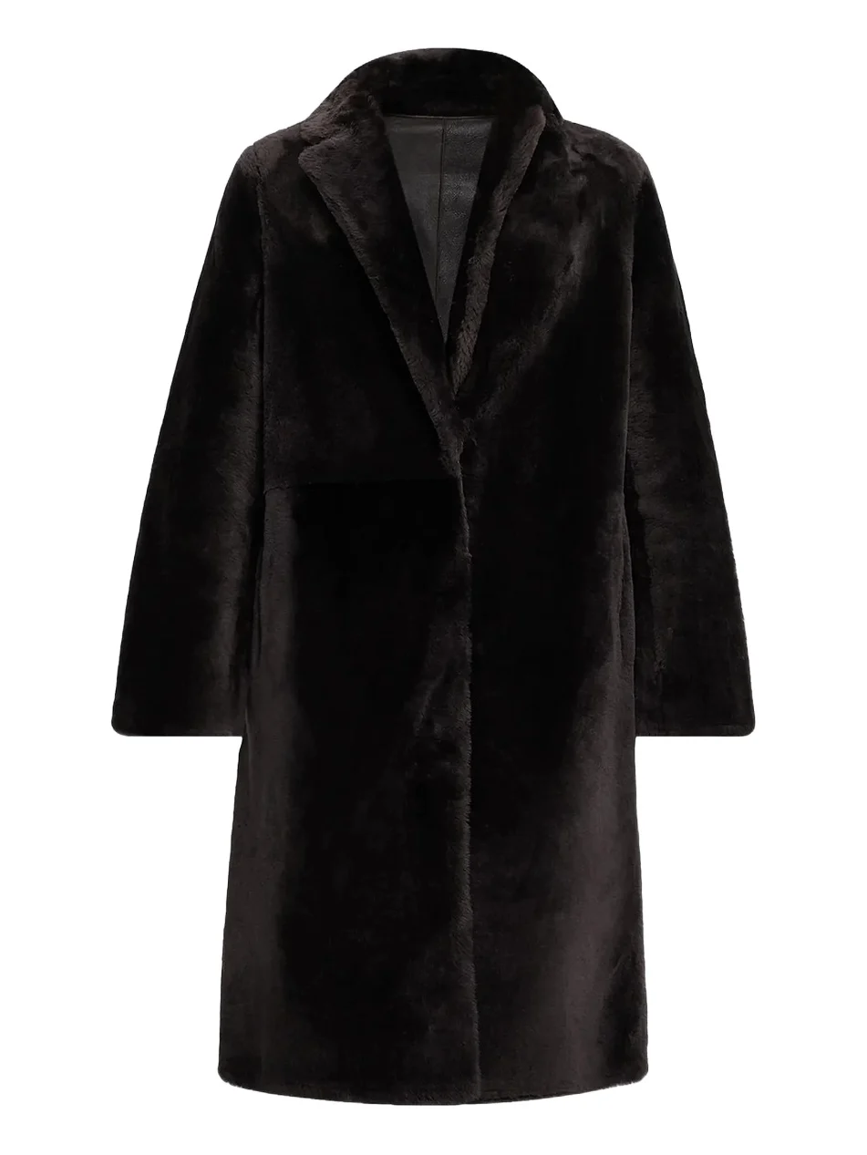 Women's Reversible Shearling Coat