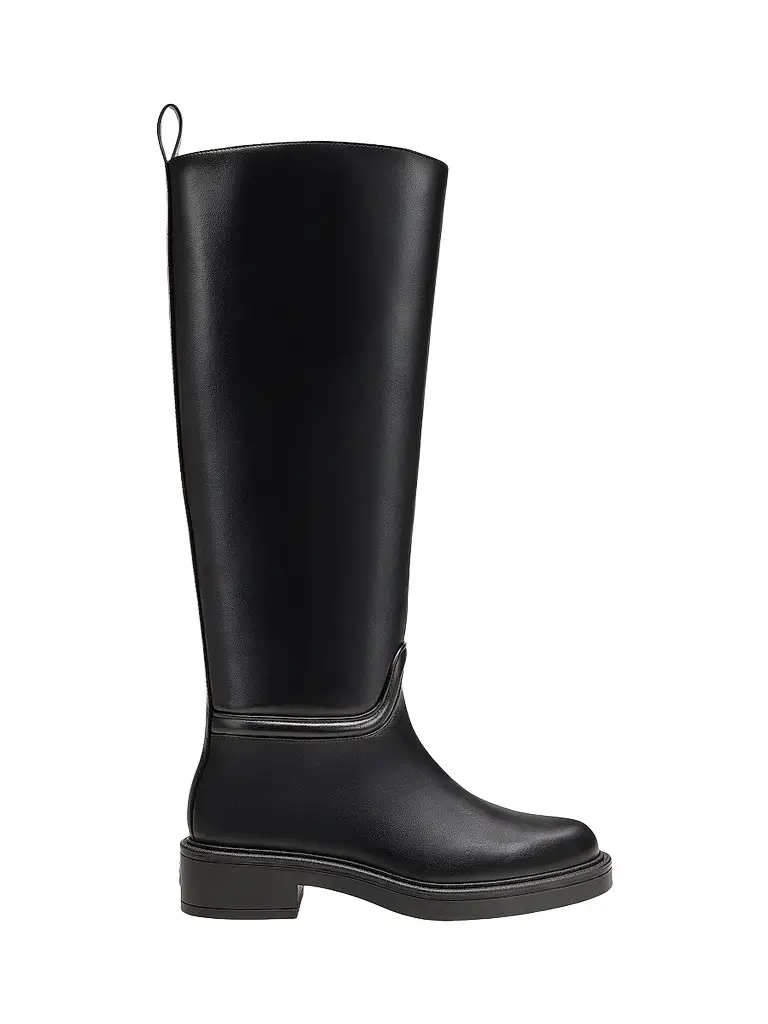 Stuart Weitzman Women's Celia Leather Riding Boots - Black | Image 1 Stuart Weitzman Women's Celia Leather Riding Boots - Black | Image 1