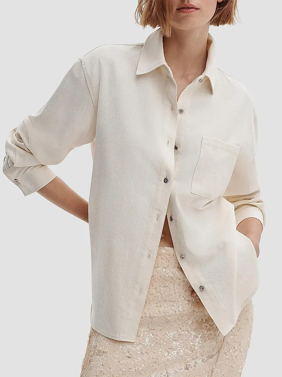 rag & bone Women's Connie Ultra Featherweight Denim Button-Front Shirt | Thumbnail 2 rag & bone Women's Connie Ultra Featherweight Denim Button-Front Shirt | Thumbnail 2