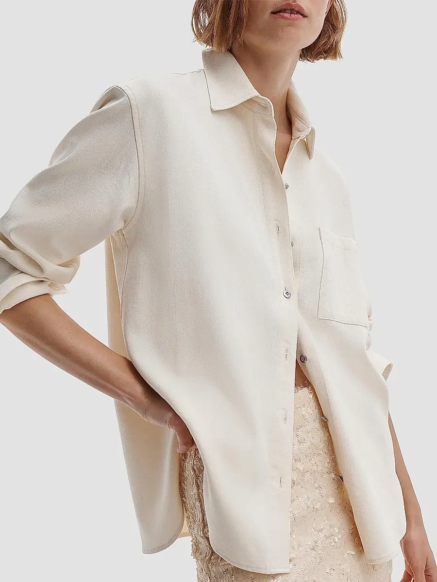 rag & bone Women's Connie Ultra Featherweight Denim Button-Front Shirt | Thumbnail 5 rag & bone Women's Connie Ultra Featherweight Denim Button-Front Shirt | Thumbnail 5