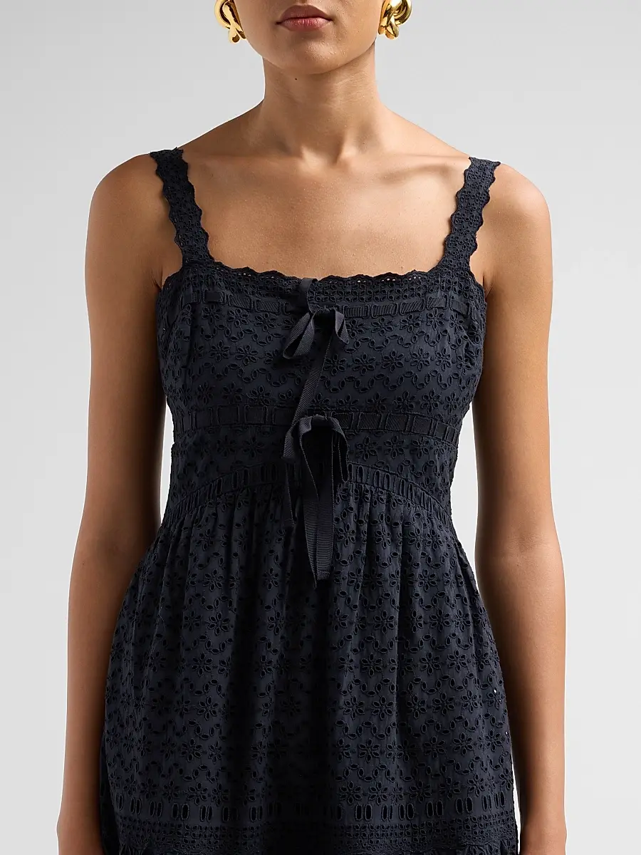 Ulla Johnson Women's Constance Cotton Midi Dress | Thumbnail 5