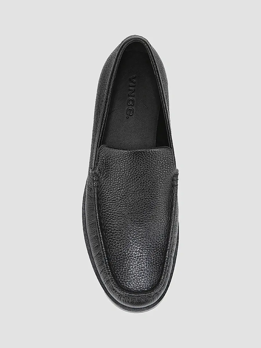 Vince Men's Miles Leather Loafers | Thumbnail 4 Vince Men's Miles Leather Loafers | Thumbnail 4
