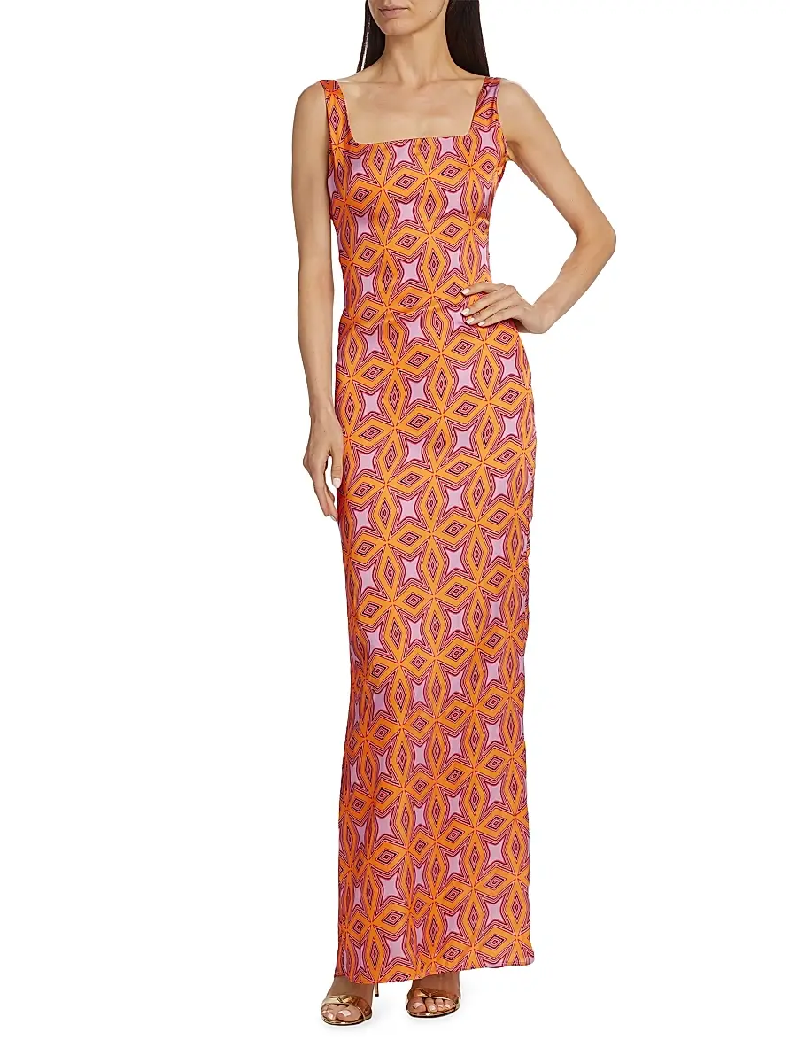 Claude Kameni Women's Priyagold Maxi Dress | Thumbnail 3