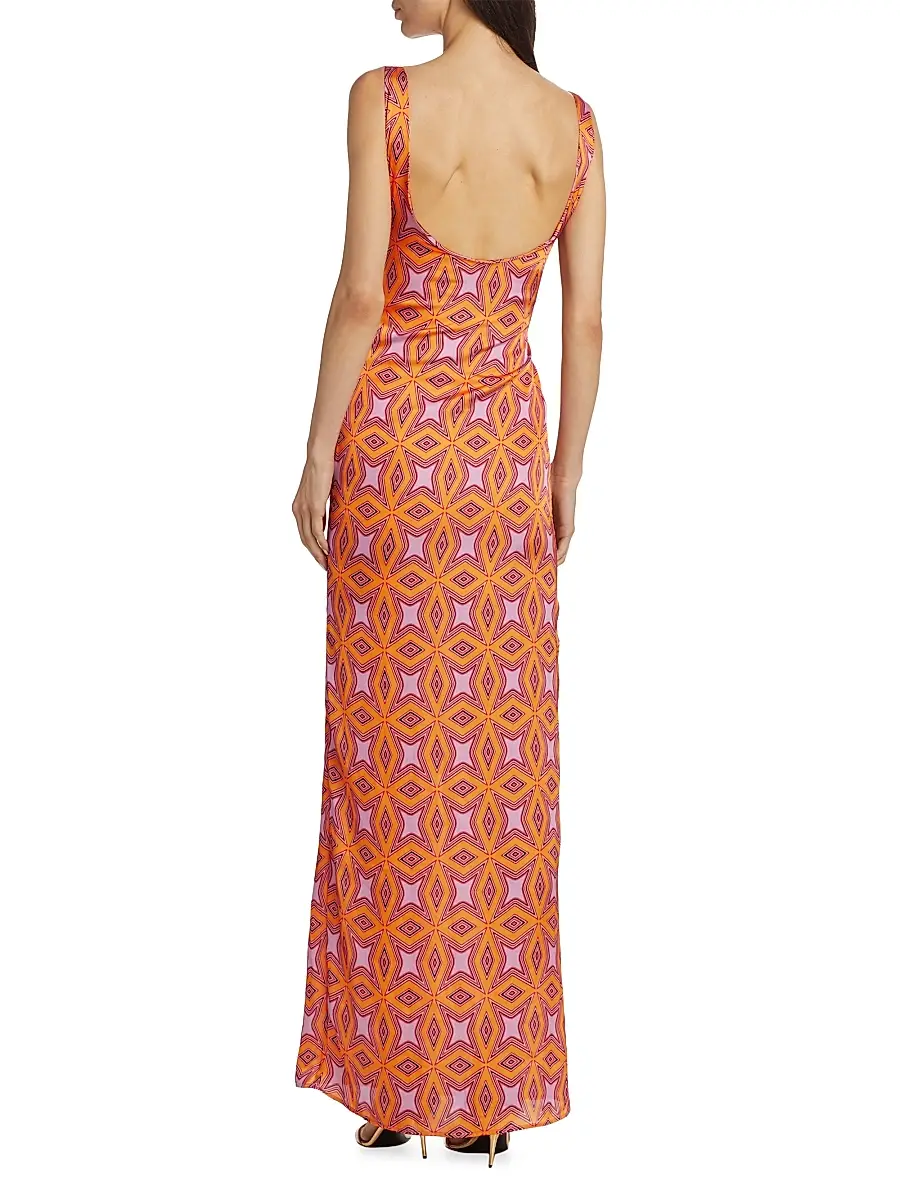 Claude Kameni Women's Priyagold Maxi Dress | Thumbnail 5