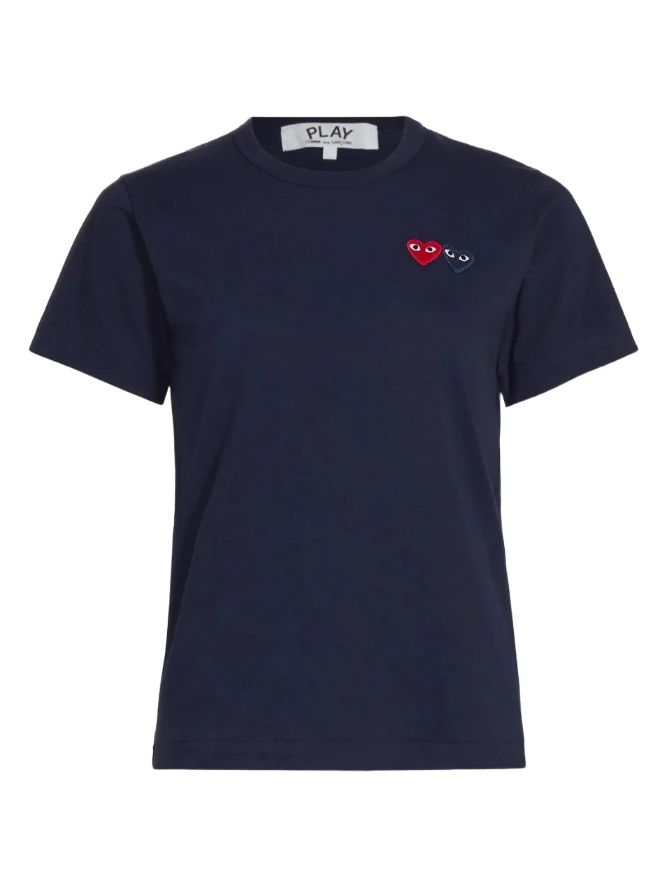 Comme des Garçons PLAY Women's Double Heart T-Shirt
