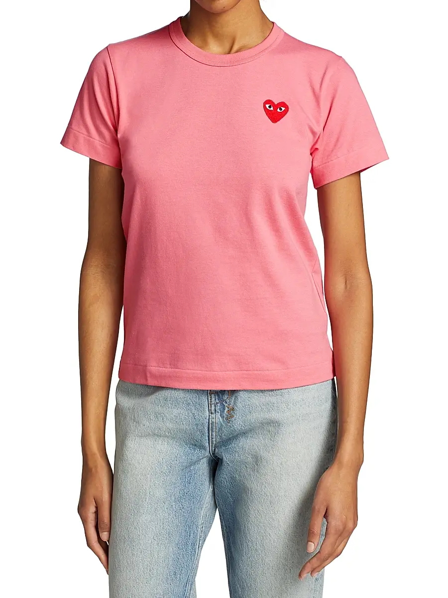 Comme des Garçons PLAY Women's Heart T-Shirt | Thumbnail 3 Comme des Garçons PLAY Women's Heart T-Shirt | Thumbnail 3