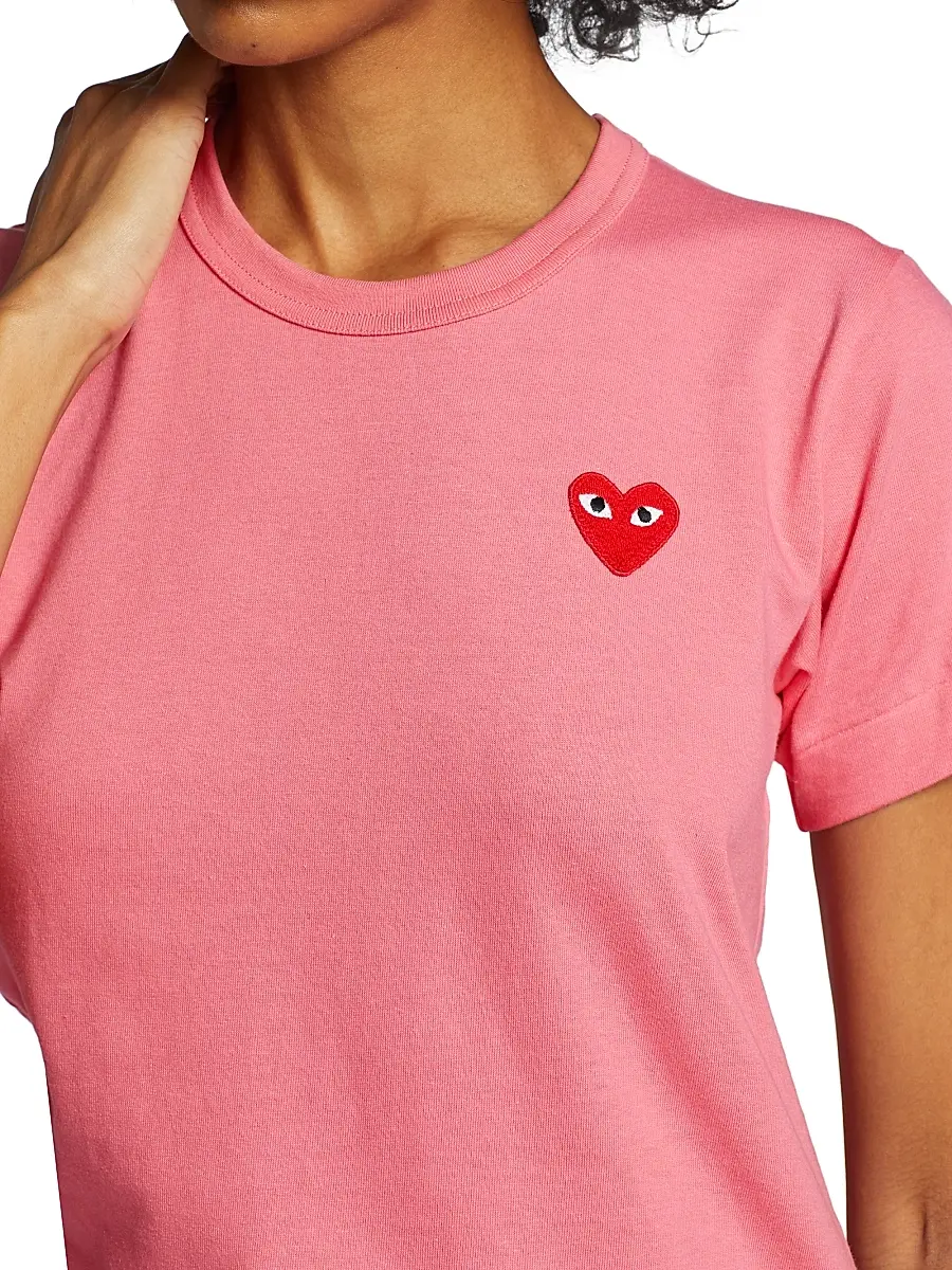 Comme des Garçons PLAY Women's Heart T-Shirt | Thumbnail 6 Comme des Garçons PLAY Women's Heart T-Shirt | Thumbnail 6