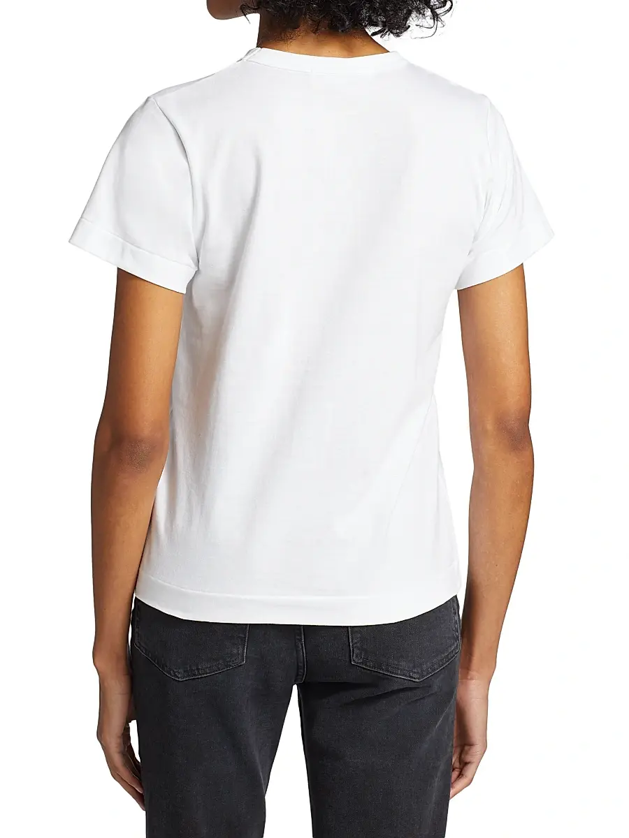 Comme des Garçons PLAY Women's Heart T-Shirt | Thumbnail 5