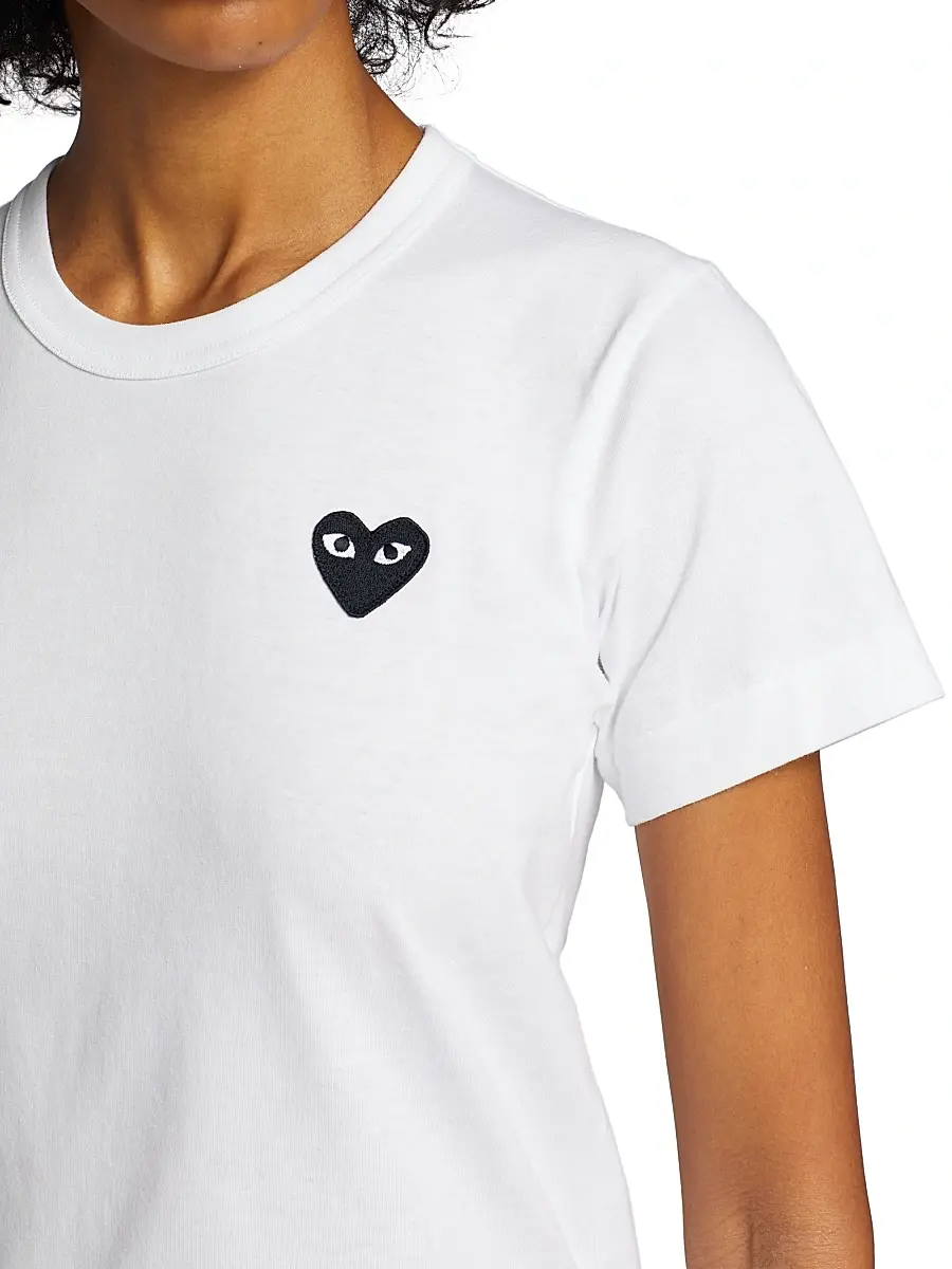 Comme des Garçons PLAY Women's Heart T-Shirt | Thumbnail 6