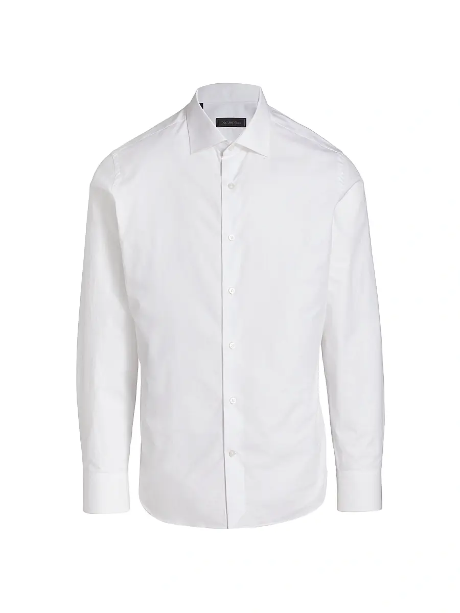 Saks Fifth Avenue Men's COLLECTION Micro Tonal Dot Dress Shirt