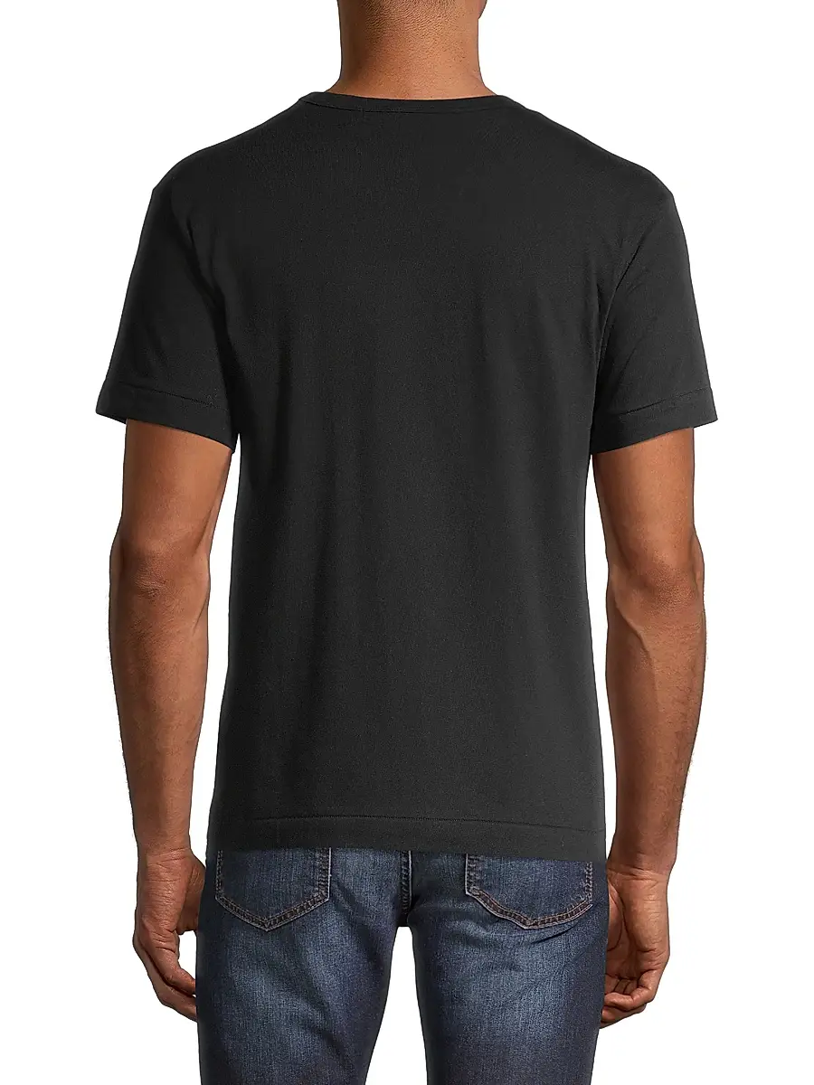 Comme des Garçons PLAY Men Play Double Heart T-Shirt | Thumbnail 5 Comme des Garçons PLAY Men Play Double Heart T-Shirt | Thumbnail 5