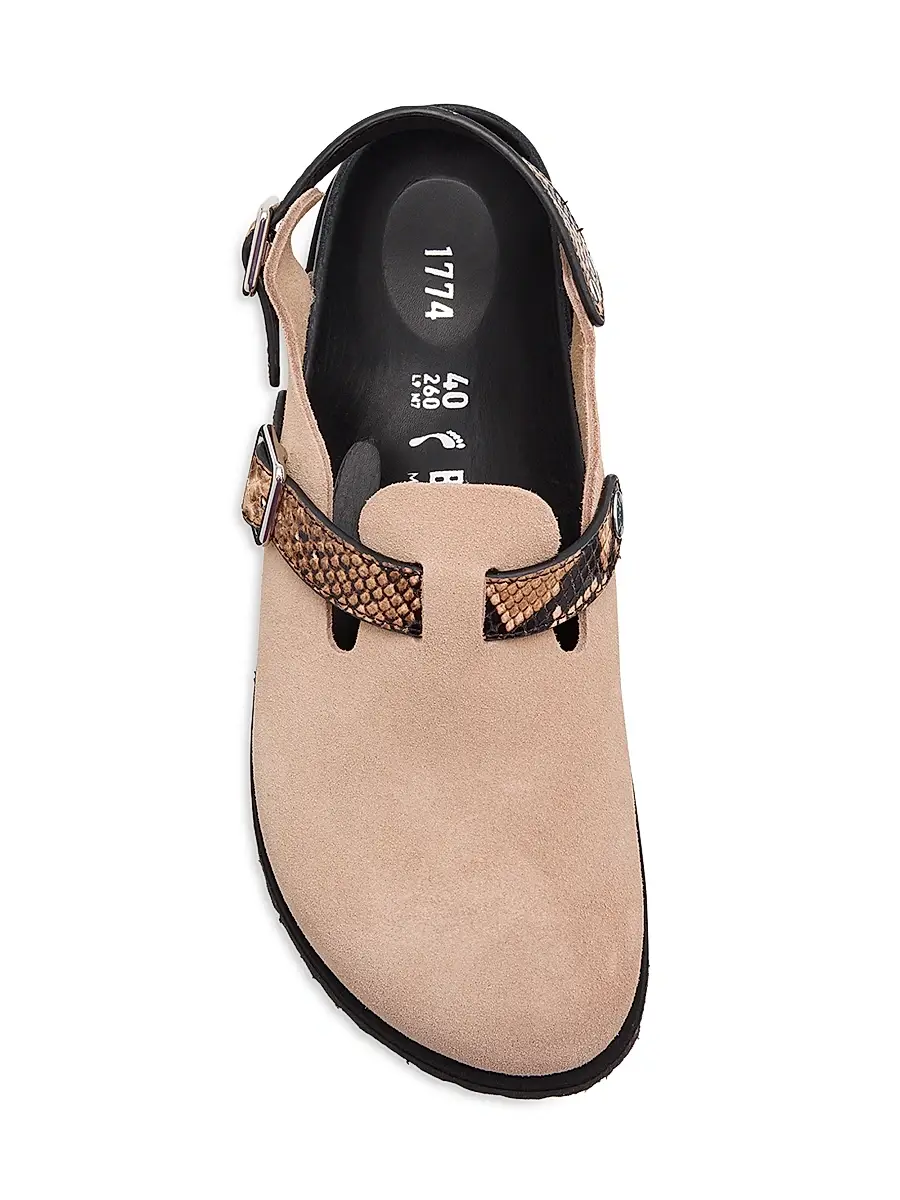 Birkenstock Women's Tokio Mixed Leather Slingback Mules | Thumbnail 5 Birkenstock Women's Tokio Mixed Leather Slingback Mules | Thumbnail 5