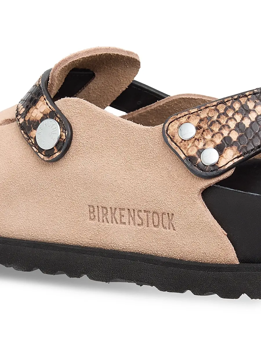 Birkenstock Women's Tokio Mixed Leather Slingback Mules | Thumbnail 6 Birkenstock Women's Tokio Mixed Leather Slingback Mules | Thumbnail 6