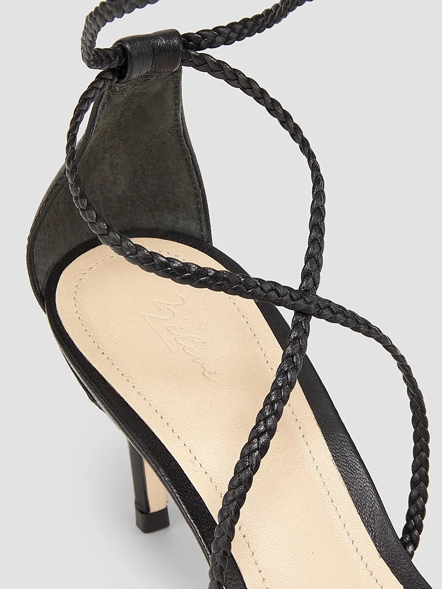 22élevé Women's 70MM Braided Leather Sandals | Thumbnail 5