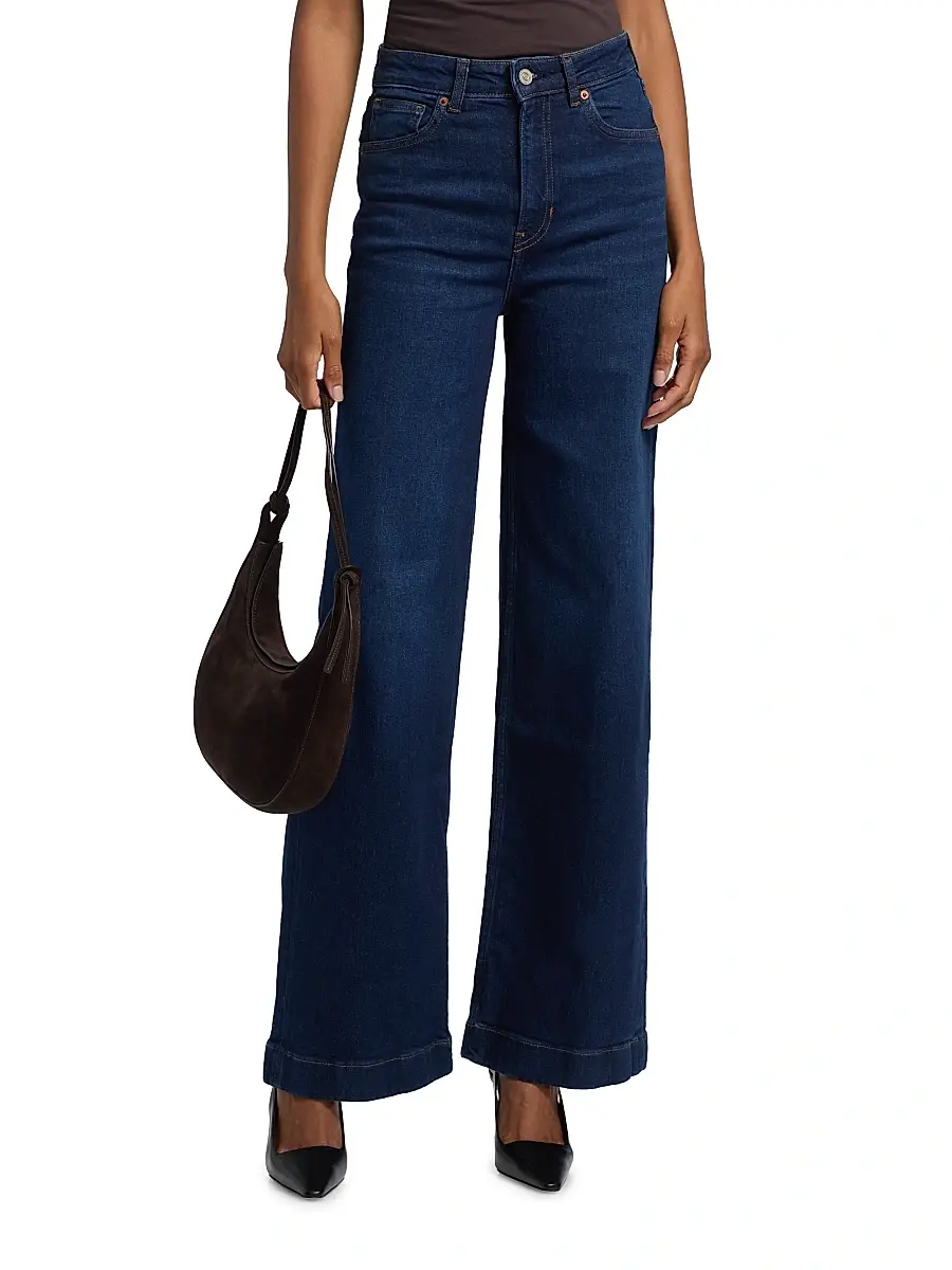 Reformation Women's Bex Super-Stretch High-Rise Wide-Leg Jeans | Thumbnail 3 Reformation Women's Bex Super-Stretch High-Rise Wide-Leg Jeans | Thumbnail 3