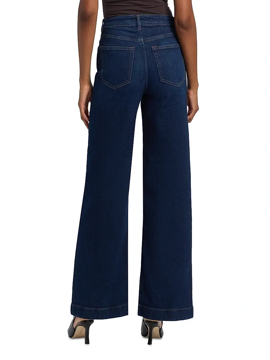 Reformation Women's Bex Super-Stretch High-Rise Wide-Leg Jeans | Thumbnail 5 Reformation Women's Bex Super-Stretch High-Rise Wide-Leg Jeans | Thumbnail 5