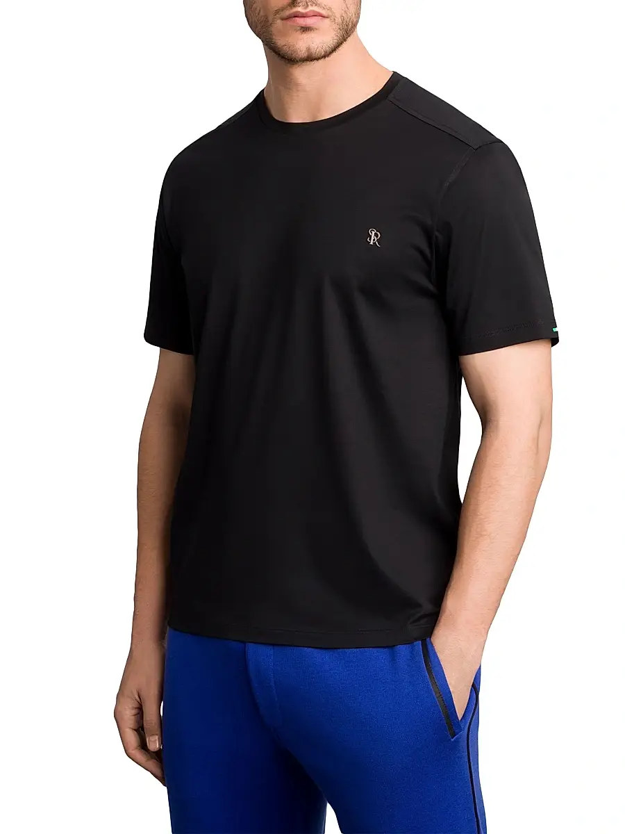 Stefano Ricci Men's Logo Cotton T-Shirt | Thumbnail 2