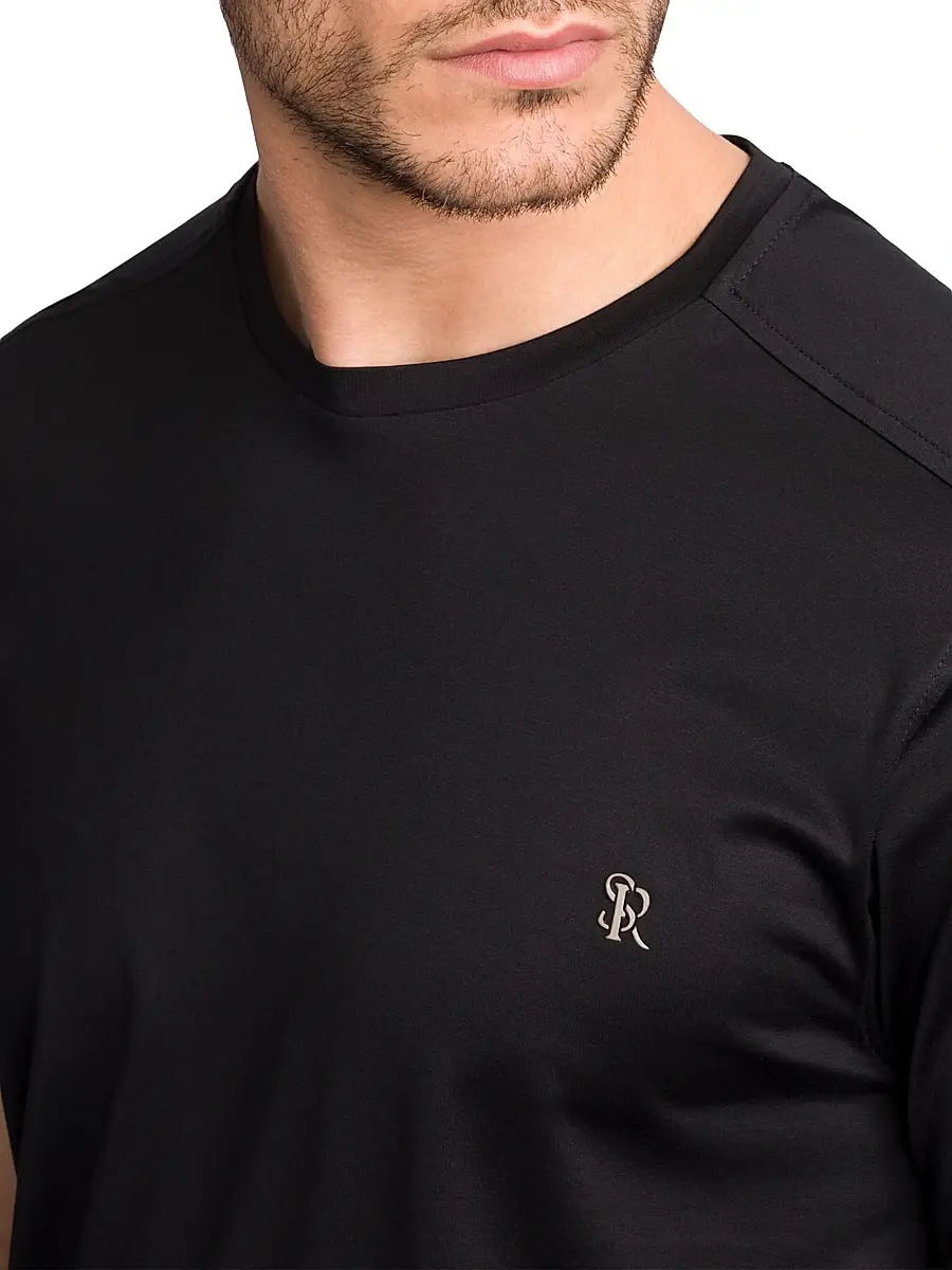 Stefano Ricci Men's Logo Cotton T-Shirt | Thumbnail 4